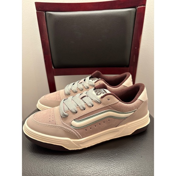 New Vans Hylane Atmosphere Women's Low Top Skate Shoes Beige Size 9.5 - Picture 2 of 6